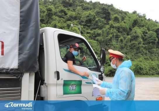 Tăng cường kiểm tra việc phòng, chống dịch Covid-19 đối với các tài xế