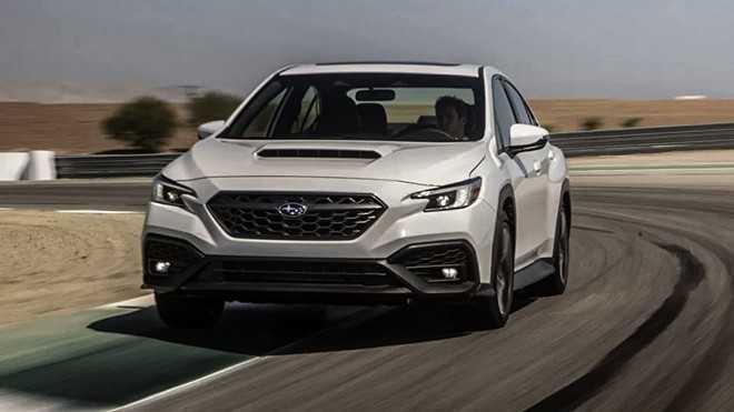 Subaru WRX 2022 với thiết kế đầu xe ấn tượng