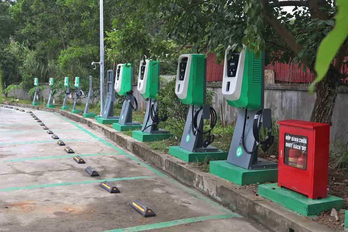 Trạm sạc xe ô tô điện VinFast
