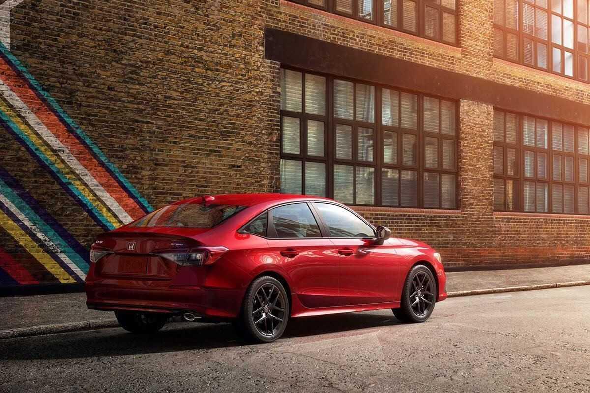 Đuôi xe Honda Civic