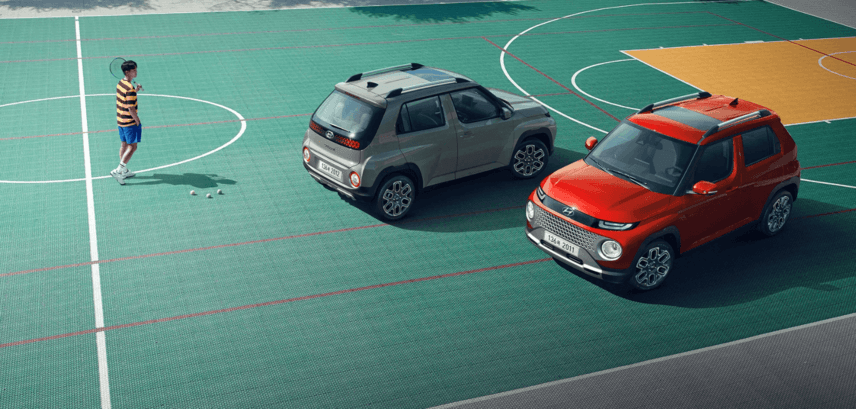 Casper gây ấn tượng bởi hệ thống đèn phía trước