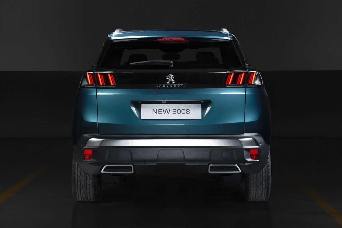 Đuôi xe Peugeot 3008 2022
