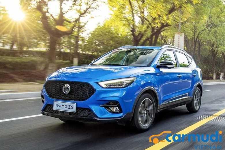 MG ZS 2022 màu xanh
