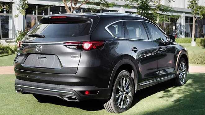 Điểm khác biệt ở Mazda CX-8 là được thiết kế khung gầm liền khối