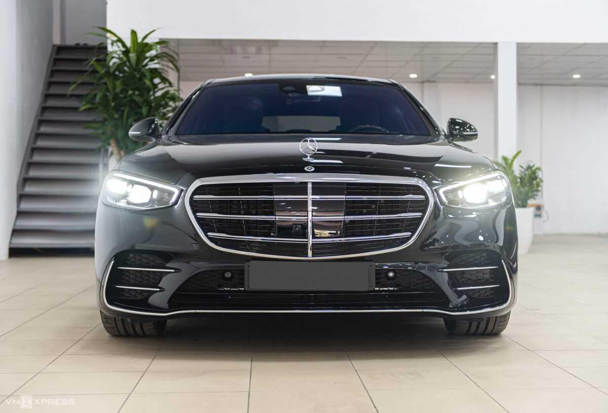 Đầu xe Mercedes S-Class 2021