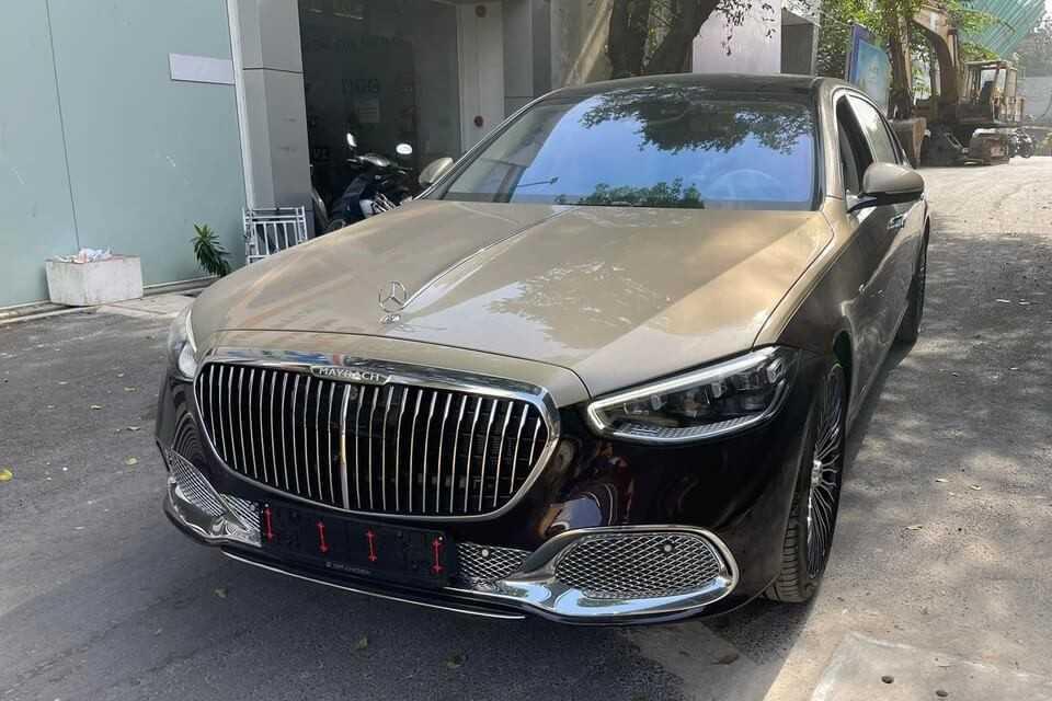 Đầu xe Mercedes-Maybach S 680 