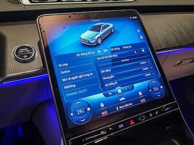 Nội thất S-Class độc đáo và ấn tượng