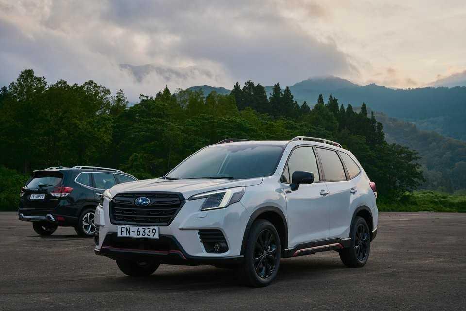 Thiết kế ngoại thất xe Subaru Forester 2022
