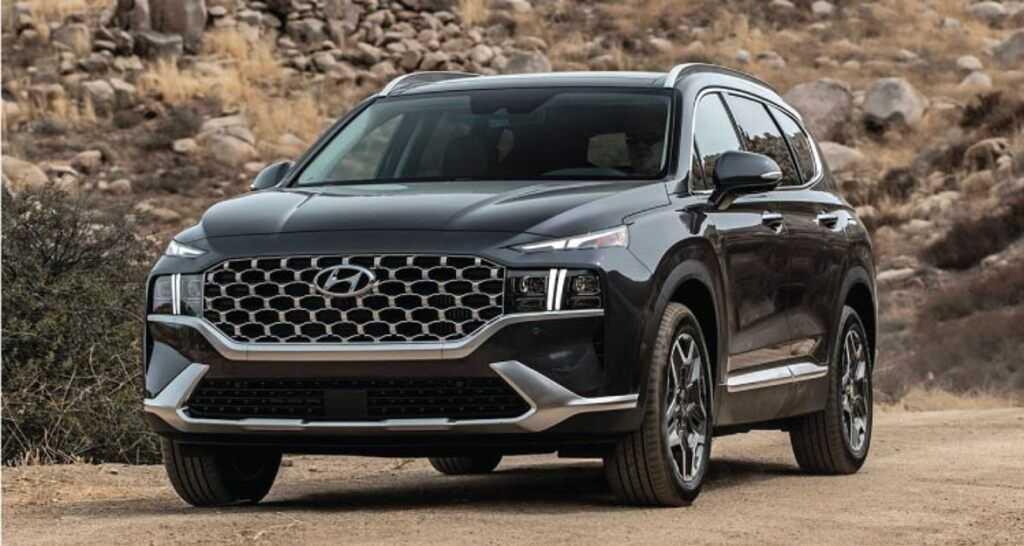 Hyundai Santa Fe: động cơ diesel 2.2L, 4 xi-lanh