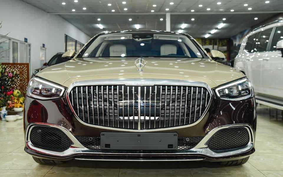Thiết kế đầu xe Mercedes-Maybach S 580 