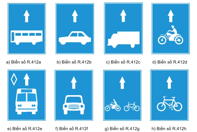 Biển phân làn - khi nào ôtô dọc, khi nào ôtô ngang ảnh 2