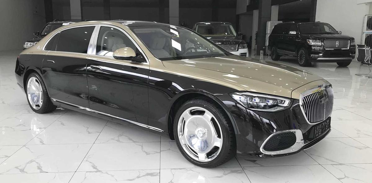 Thiết kế th&acirc;n xe Mercedes-Maybach S 580 