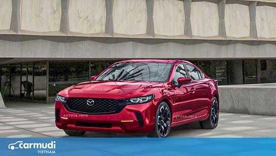 Xuất hiện chiếc Mazda 6 thế hệ mới