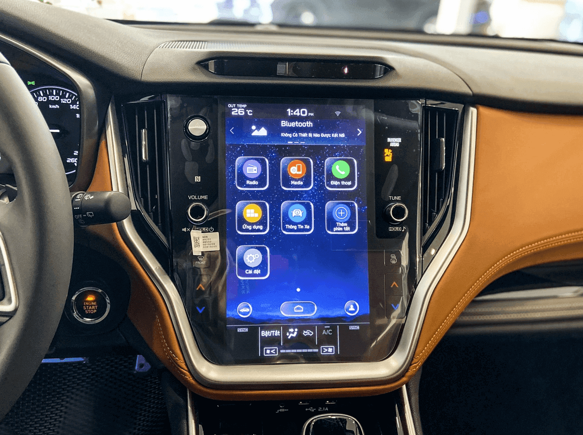 Nội thất Subaru Outback 2.5i-T EyeSight