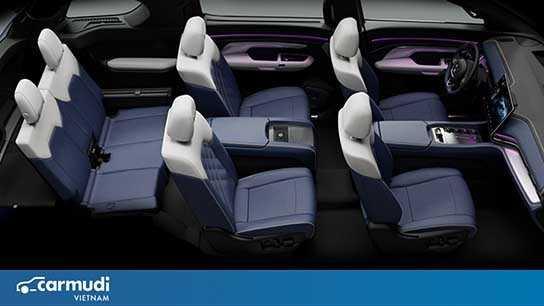 Tuỳ chọn "ghế cơ trưởng" trên VinFast VF9