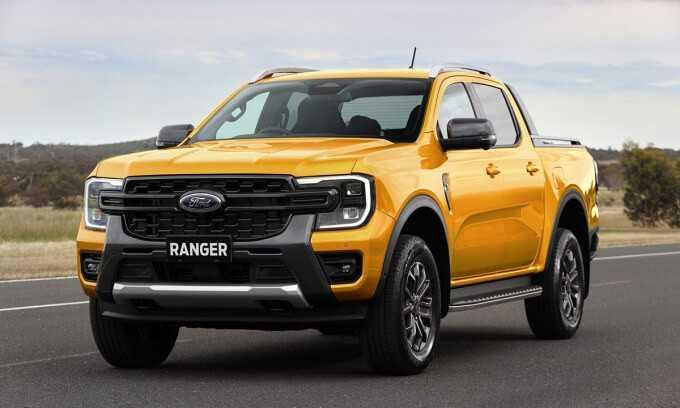 Ford Ranger 2022: lột xác với diện mạo hoàn toàn mới