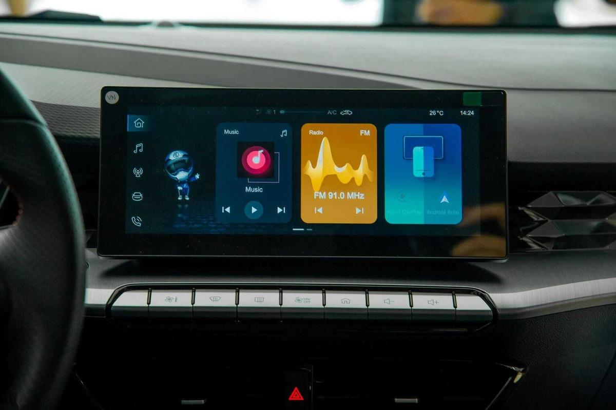 Nội thất MG5 Lux