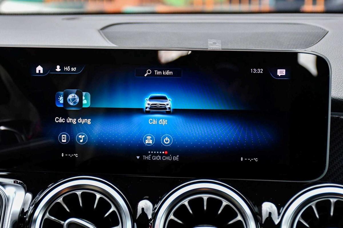 Nội thất Mercedes GLB 200 AMG