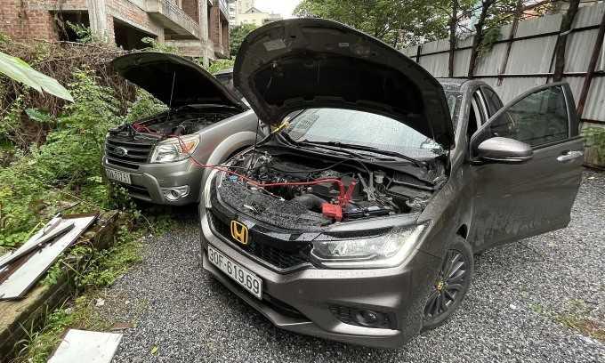 K&iacute;ch nổ ắc-quy xe m&aacute;y dầu kh&ocirc;ng dễ như m&aacute;y xăng