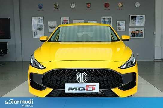 Xe MG5 ra mắt, giá rẻ nhất phân khúc sedan hạng C