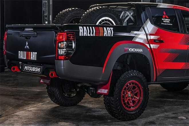 Ngắm phiên bản đua Ralliart của Mitsubishi Triton-5
