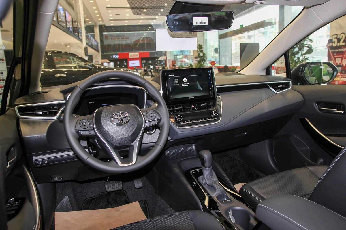 Nội thất Toyota Corolla Altis