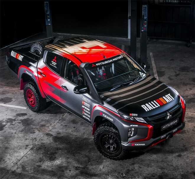Ngắm phiên bản đua Ralliart của Mitsubishi Triton-1