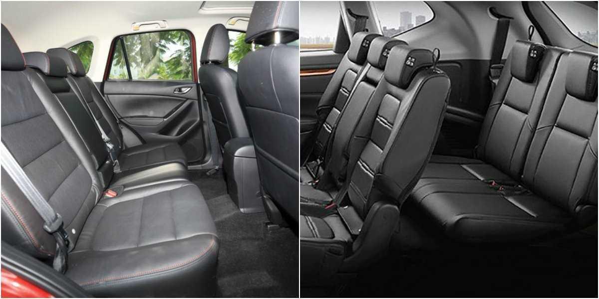 Nội thất Honda CR-V và Mazda CX-5