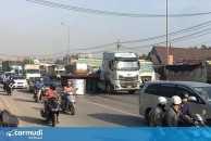 Ô tô chở cuộn thép bị rơi có thể bị phạt đến 12 triệu đồng và tước bằng lái