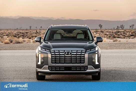 Hyundai Palisade 2023 lộ diện, ngoại hình hầm hố và cơ bắp