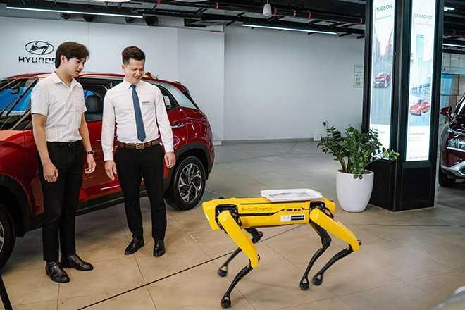 Hyundai Việt Nam đưa robot mới về phục vụ trong các showroom-2