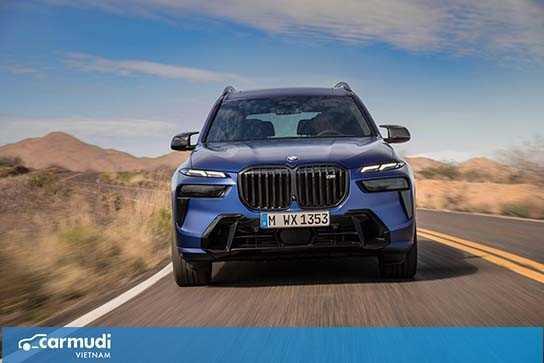 BMW X7 2023 ra mắt, diện mạo táo bạo và thiết kế đèn pha gây tranh cãi