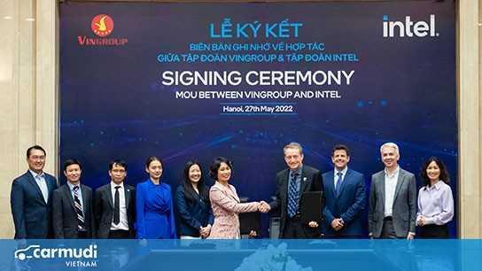 Vingroup và Intel ký Biên bản ghi nhớ hợp tác chiến lược về công nghệ