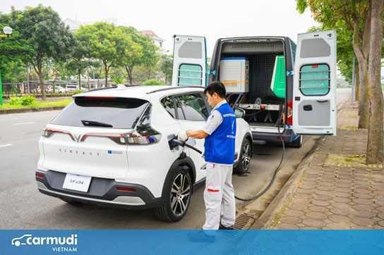 VinFast triển khai dịch vụ cứu hộ ôtô điện