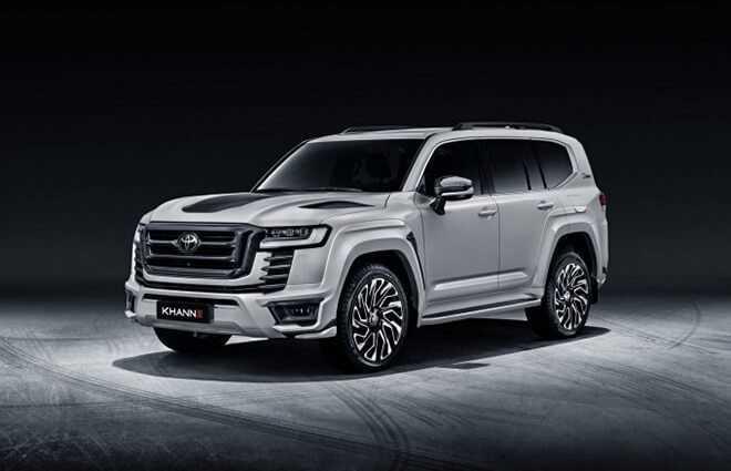 Toyota Land Cruiser trong gói độ nâng cấp, hầm hố và gân guốc hơn