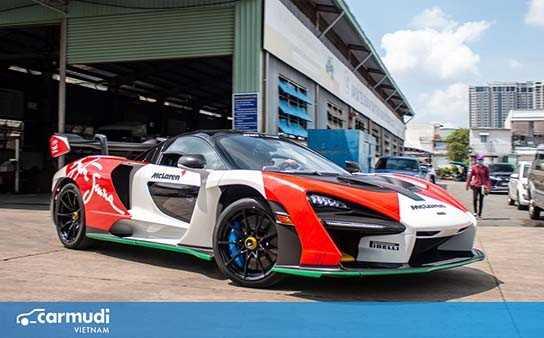 Ông Đặng Lê Nguyên Vũ tậu thêm McLaren Senna