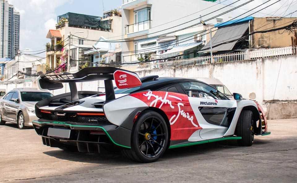 Ông Đặng Lê Nguyên Vũ tậu thêm McLaren Senna-5