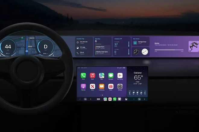 Apple giới thiệu CarPlay thế hệ mới, c&oacute; thể chỉnh điều h&ograve;a tr&ecirc;n &ocirc;t&ocirc;-1