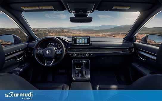 Nội thất Honda CR-V 2023 lấy cảm hứng từ "người anh em" Civic