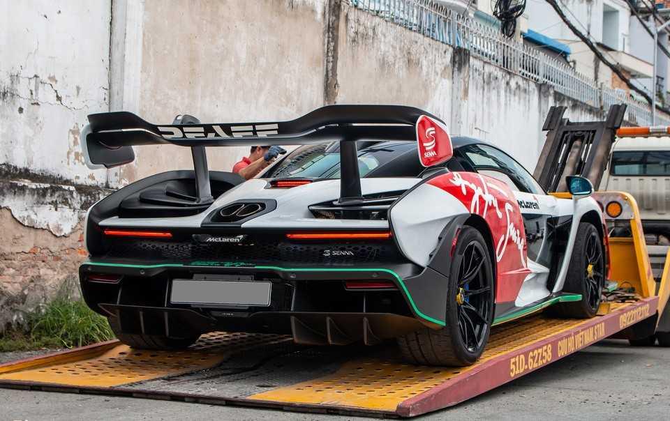 Ông Đặng Lê Nguyên Vũ tậu thêm McLaren Senna-7