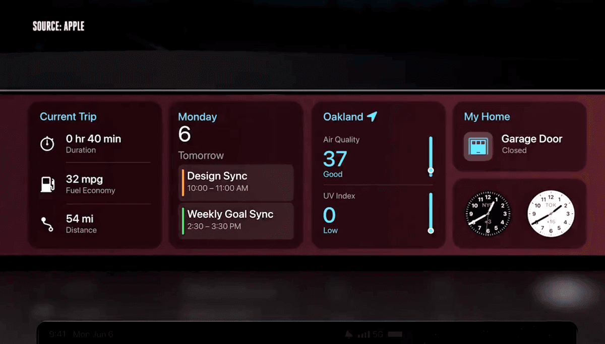 Apple giới thiệu CarPlay thế hệ mới, c&oacute; thể chỉnh điều h&ograve;a tr&ecirc;n &ocirc;t&ocirc;-2