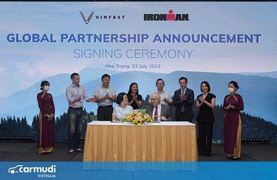 VinFast Và IRONMAN công bố hợp tác toàn cầu