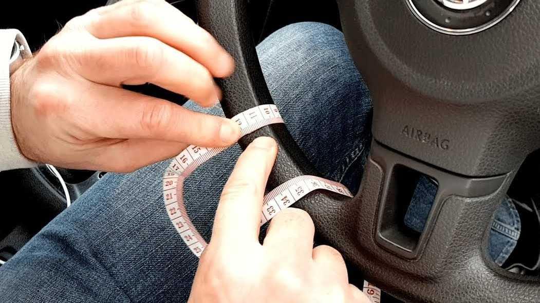 à tính cả chu vi của vành vô-lăng