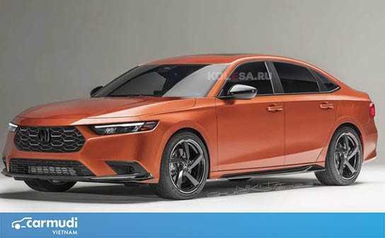 Honda Accord 2024 lộ diện thiết kế, thừa hưởng nhiều nét từ Civic