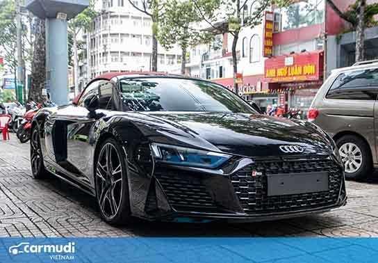Audi R8 V10 Spyder 2022 vừa cập bến Việt Nam