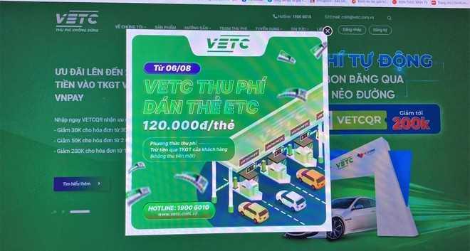 Từ ng&agrave;y 6/8, VETC ngưng dịch vụ d&aacute;n miễn ph&iacute; thẻ thu ph&iacute; tự động-1