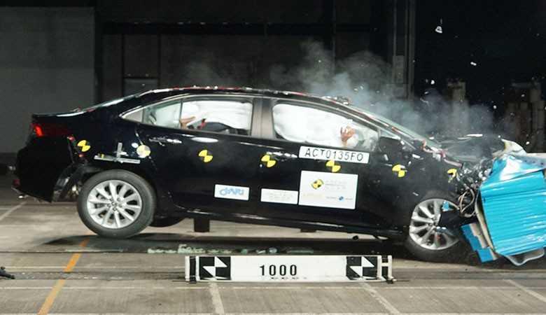Corolla Altis 2022 đáp ứng tiêu chuẩn an toàn ASEAN NCAP 5 sao 