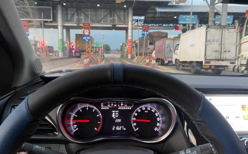 Sự cố thanh chắn kh&ocirc;ng mở khi chạy qua l&agrave;n ETC-2