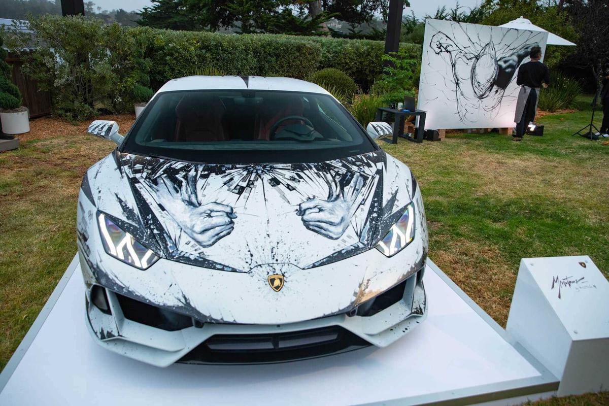 Ngắm các mẫu siêu xe Lamborghini tại Monterey Car Week 2022-10