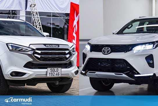 SUV 7 chỗ giá tầm 1 tỷ đồng, chọn Isuzu mu-X hay Toyota Fortuner